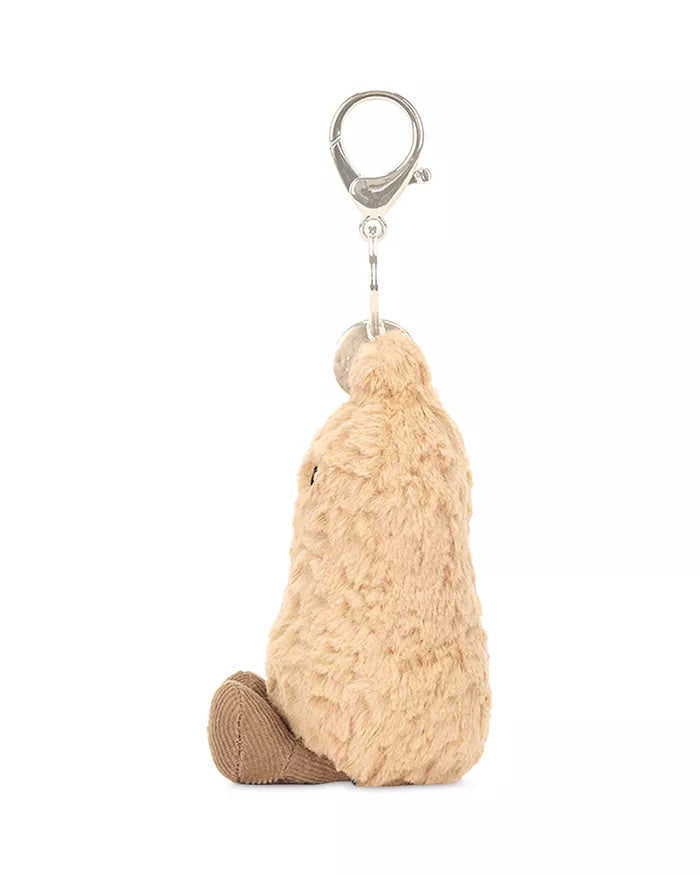 Jellycat Peanut keychain bag charm
