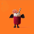 Jellycat Amuseables Vampop Drink Soft Plush Stuffed Drink Toy 18cm Halloween`
