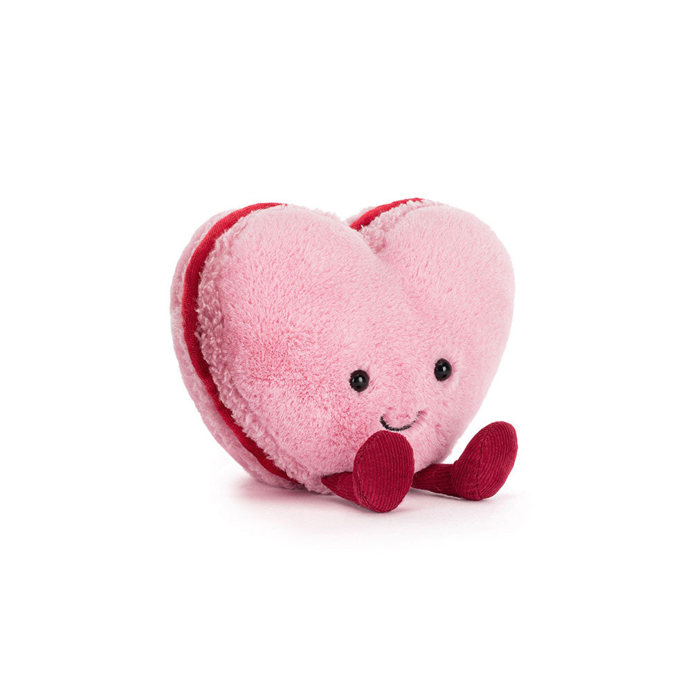 Jellycat Amuseables Colette Heart Macaron Red