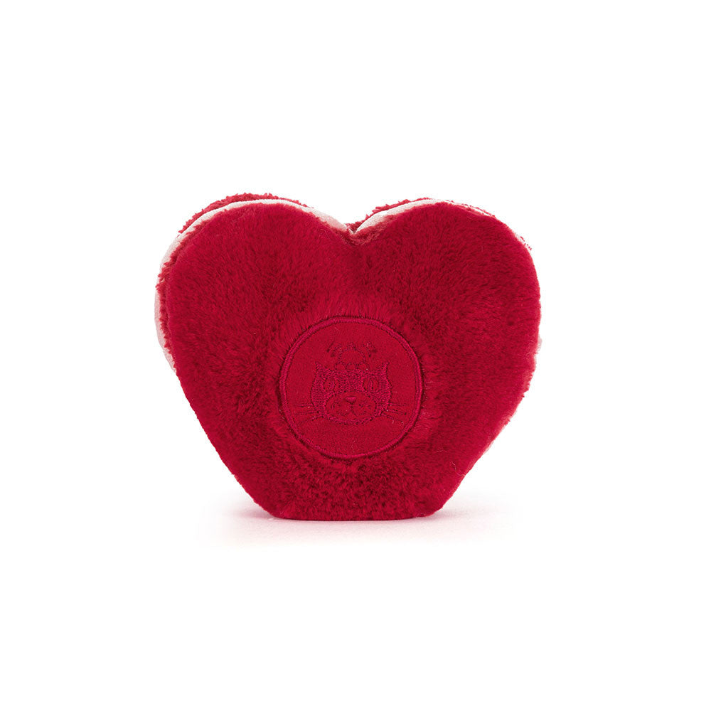 Jellycat Amuseables Colette Heart Macaron Red