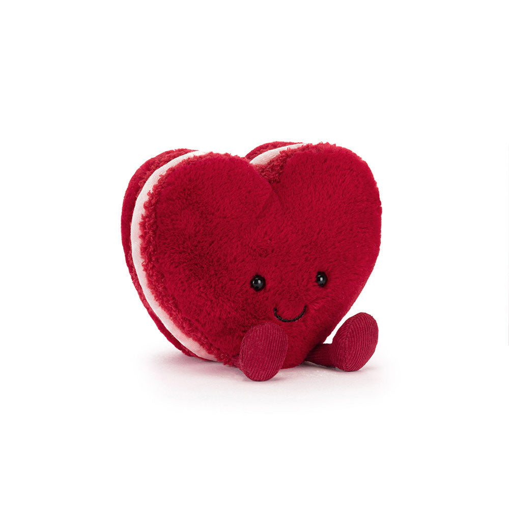 Jellycat Amuseables Colette Heart Macaron Pink