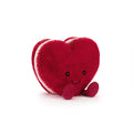 Jellycat Amuseables Colette Heart Macaron Red