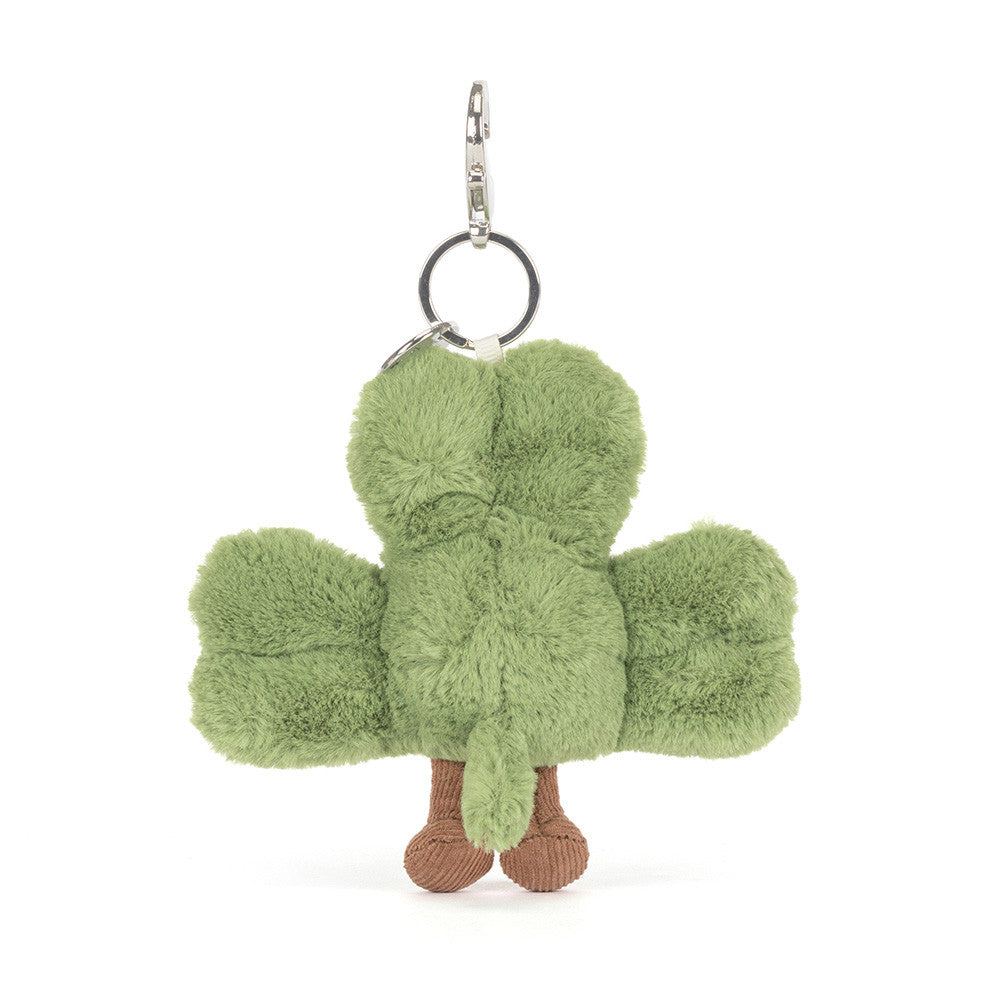 Amuseables Shamrock Bag Charm by Jellycat