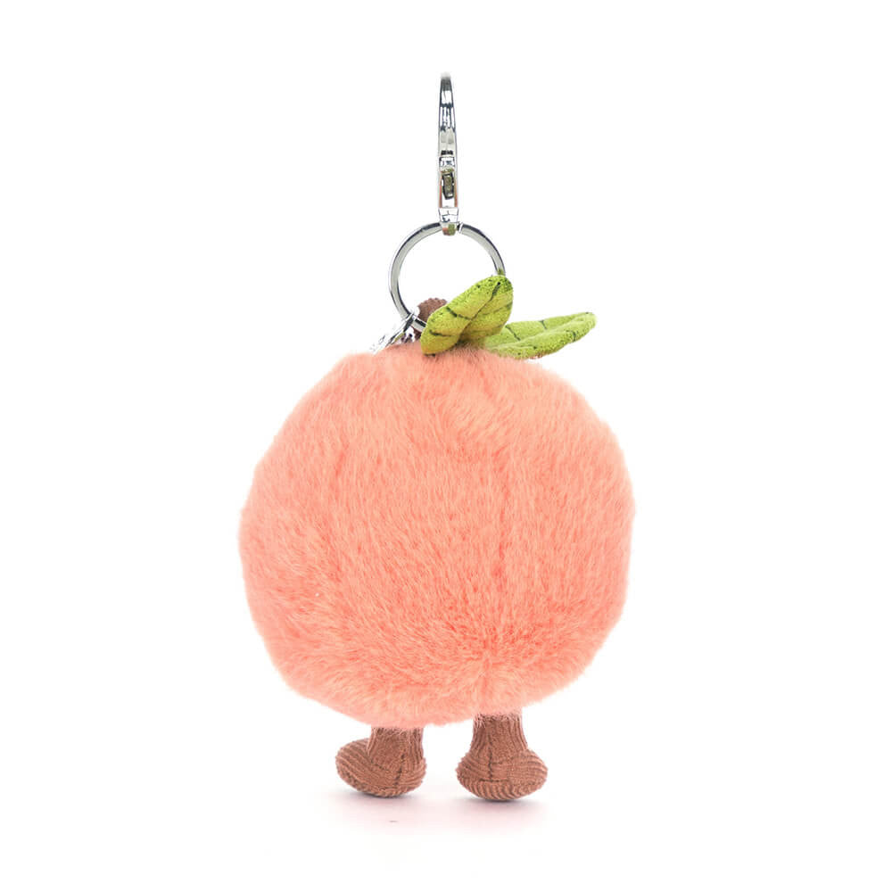 Jellycat Amuseable Peach Bag Charm