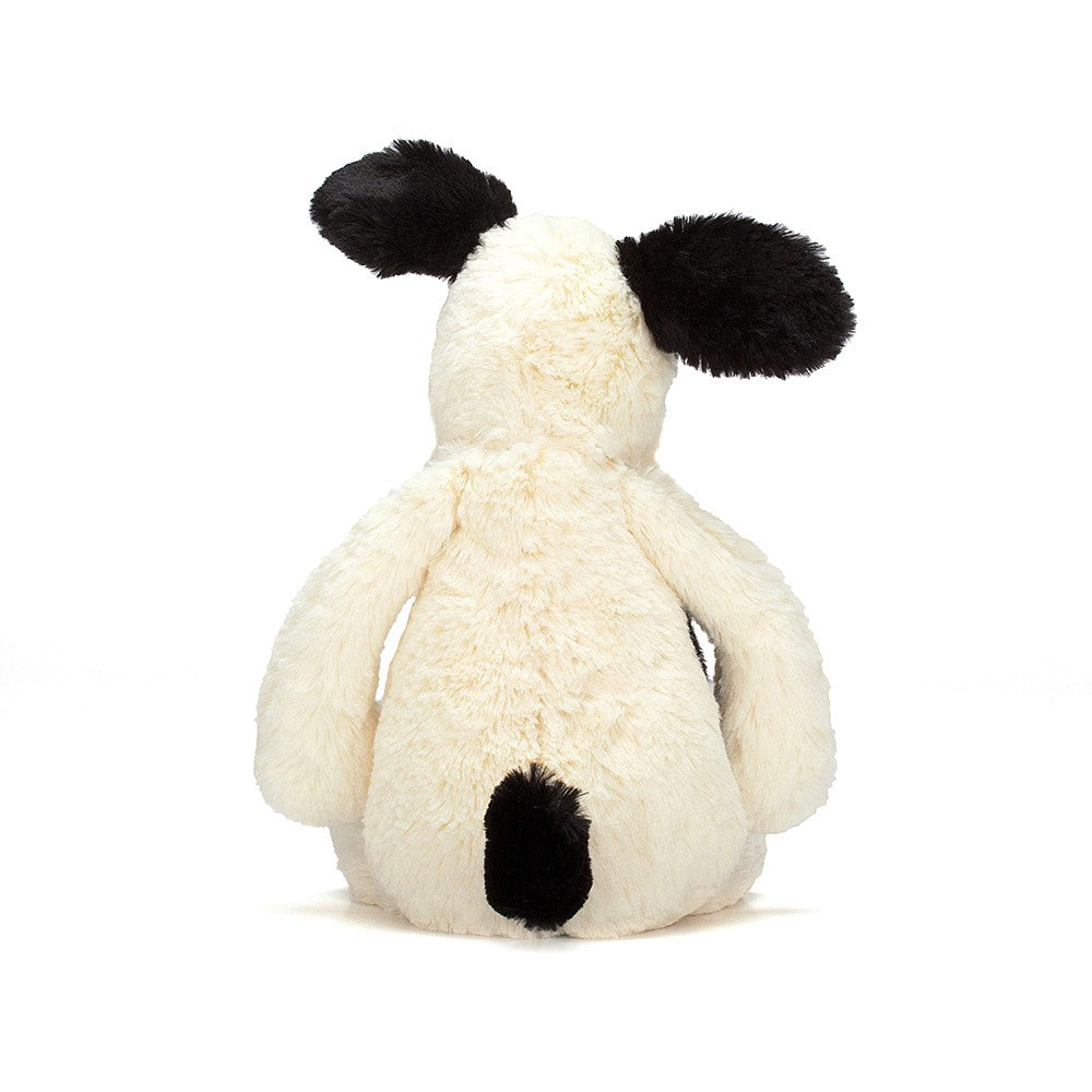 Jellycat Bashful Black & Cream Puppy Little (Small) 18cm