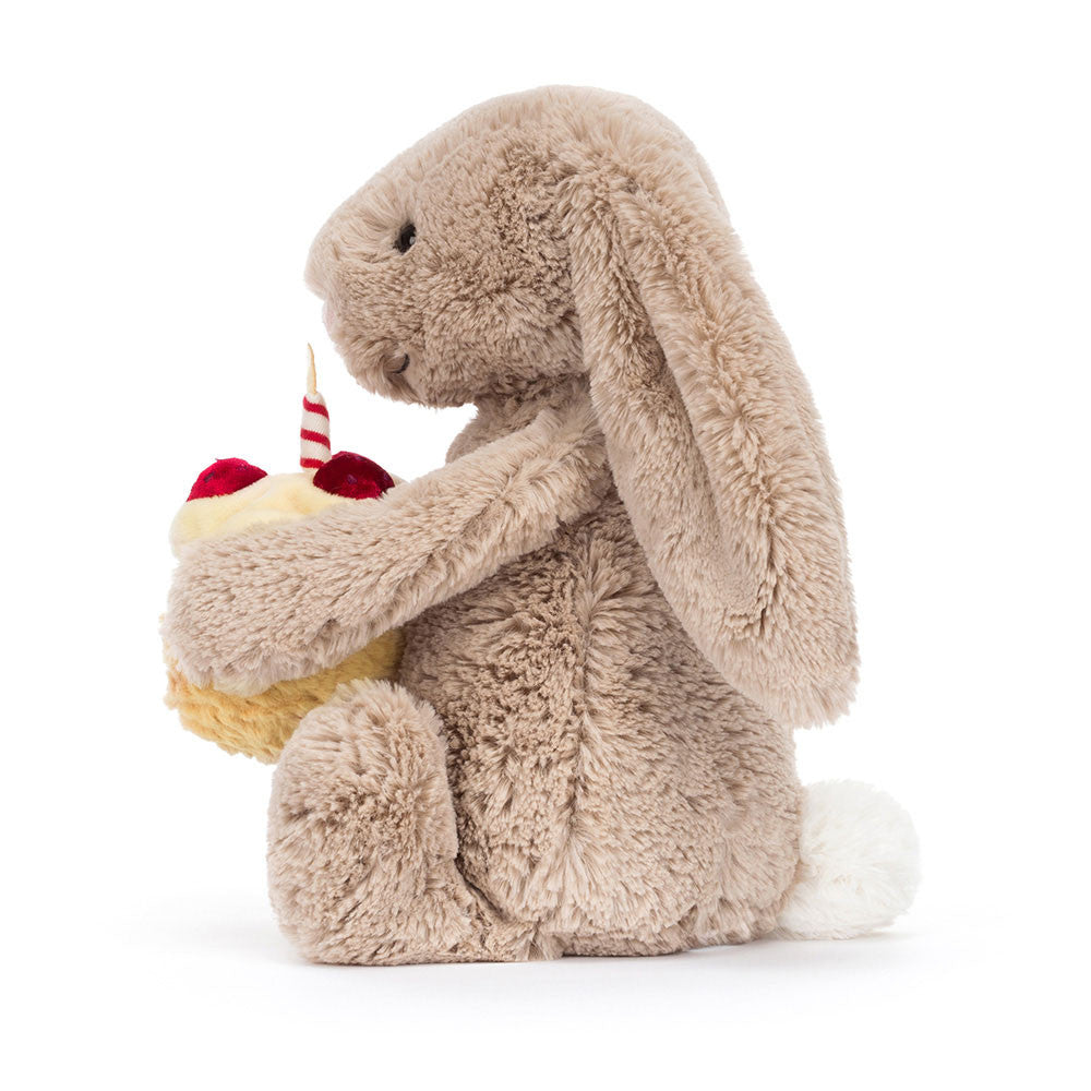 Bashful Beige Bunny Birthday by Jellycat