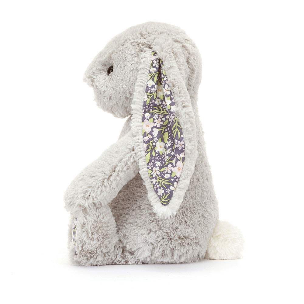 Jellycat Bashful Bunny Blossom Silver Bunny 'Bloom' (Medium)