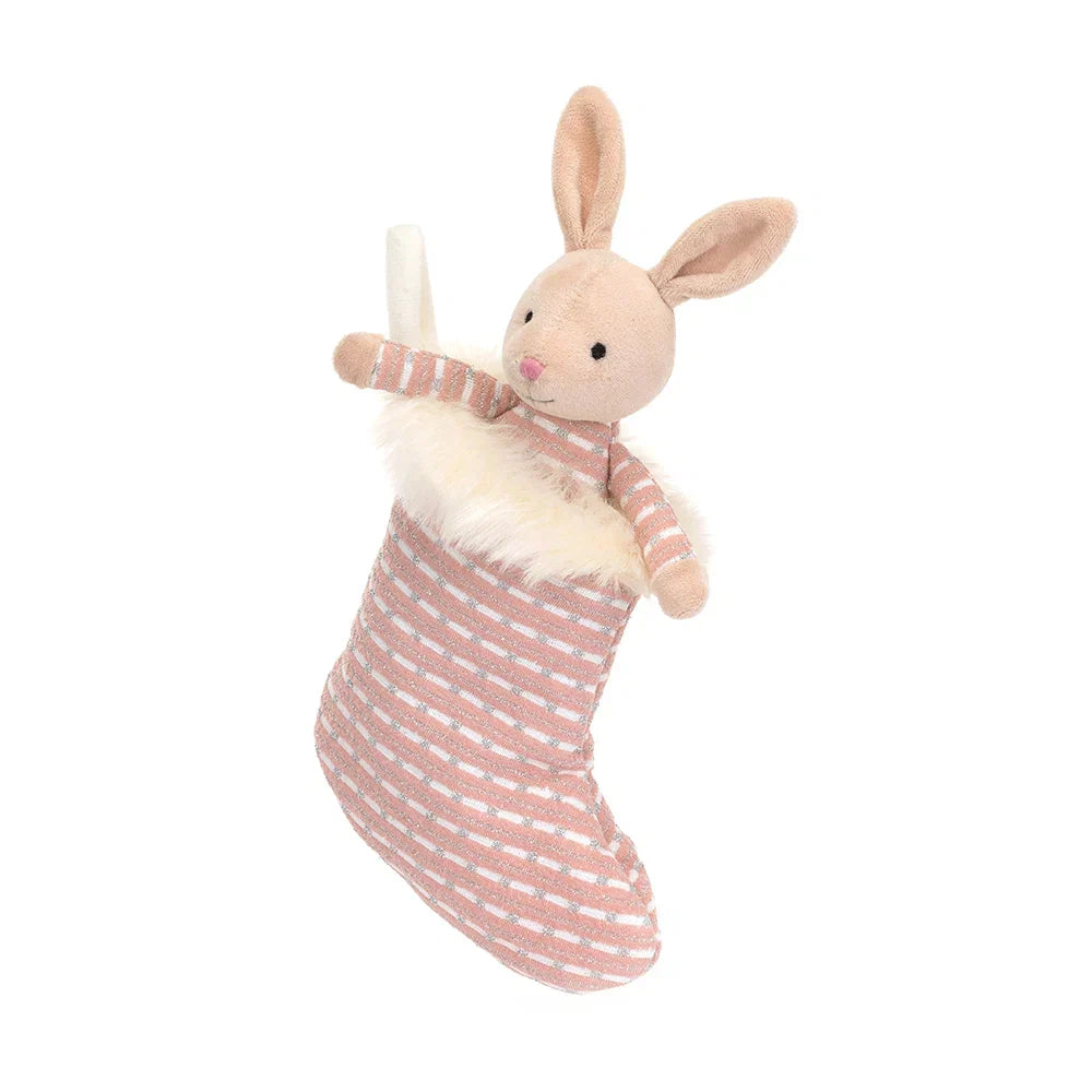 Jellycat Shimmer Stocking Mouse