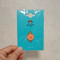 Jellycat Peach Enamel Pin Badge