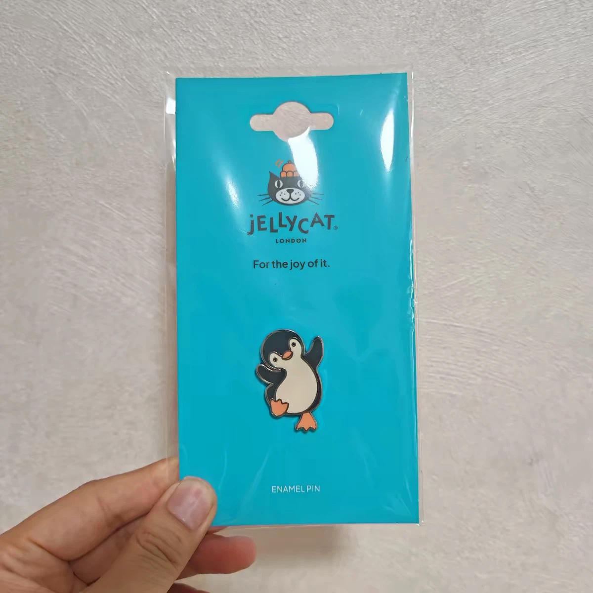 Jellycat Penguin Enamel Pin Badge