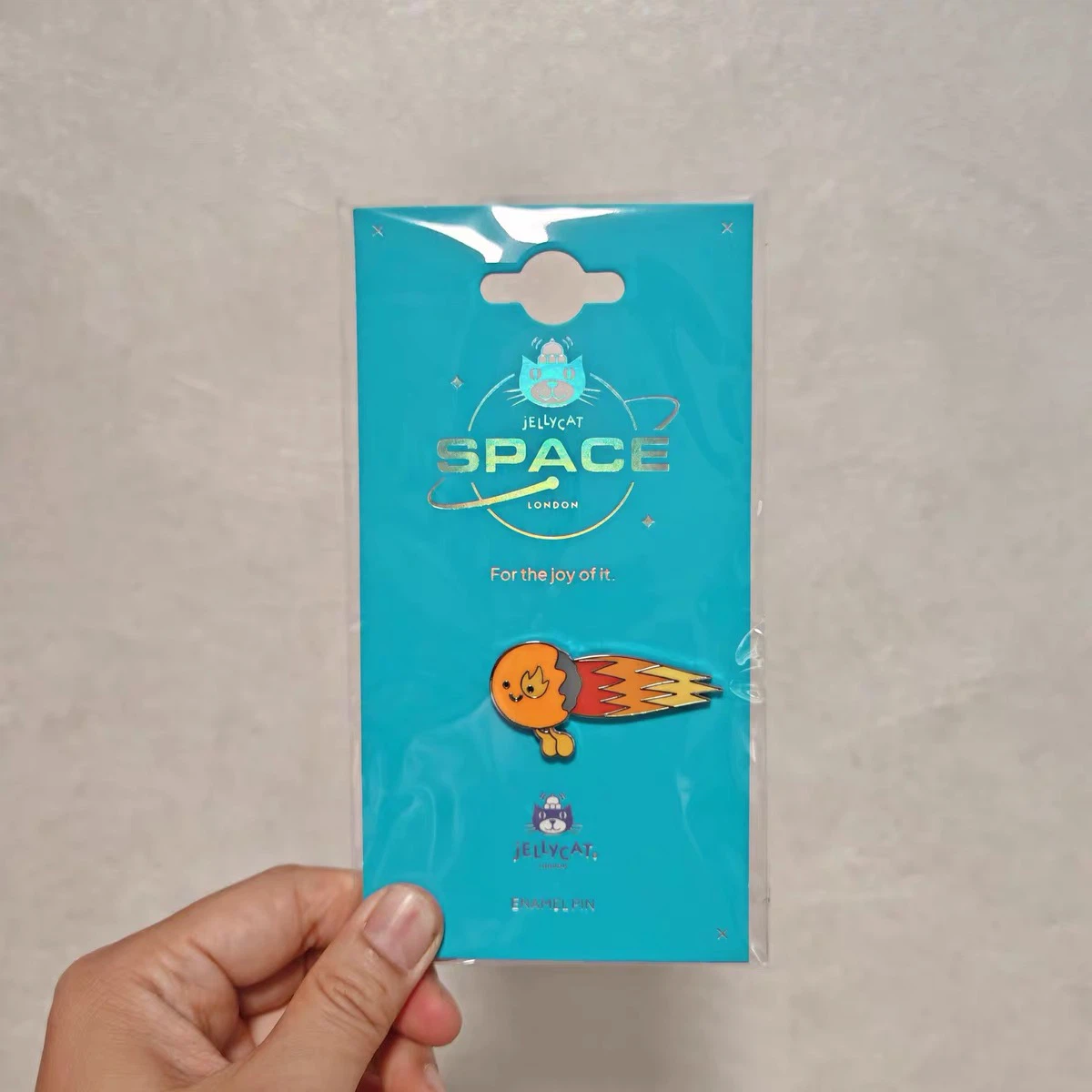 Jellycat Space Comet Enamel Pin Badge