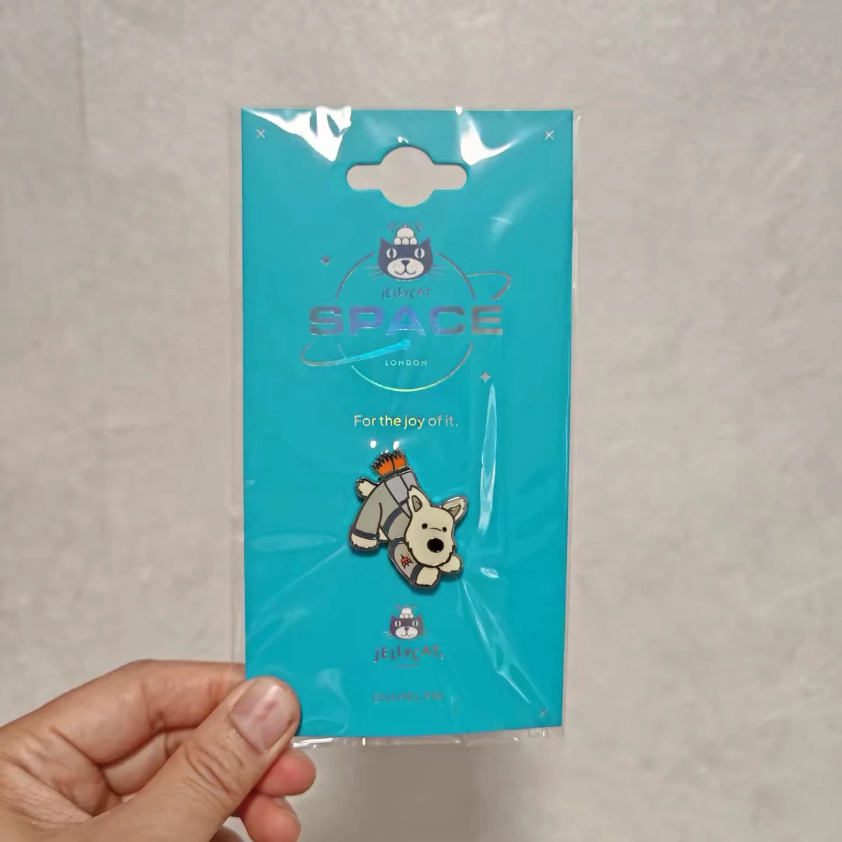 Jellycat Space Scottie Dog Enamel Pin