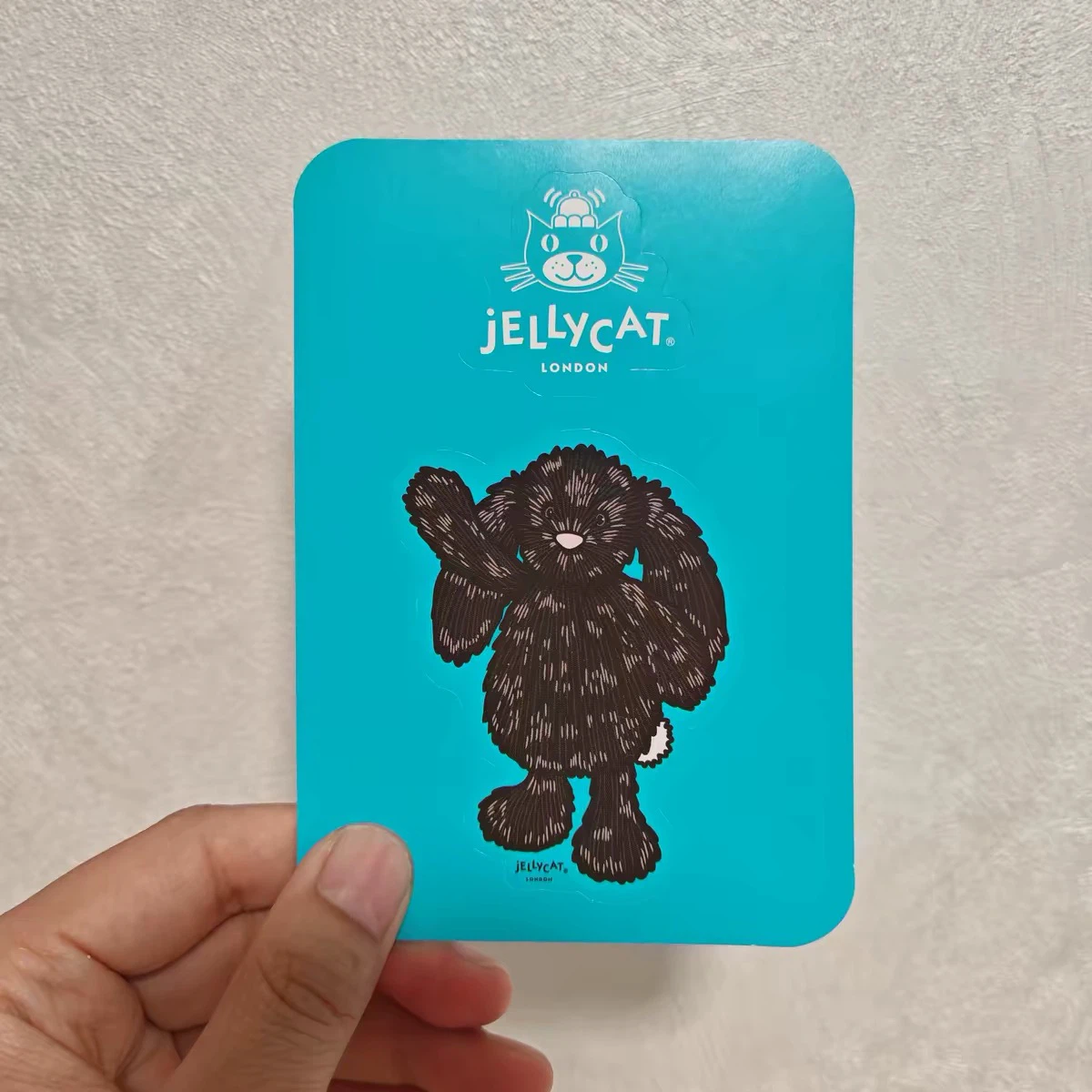 Jellycat Sticker Bundle｜Airlines & Black Bashful Bunny 2‑Pack