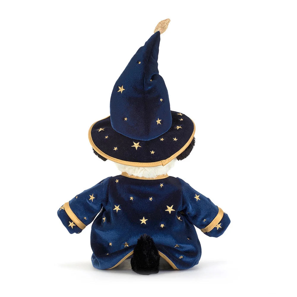 Jellycat Rufferty Wizard Pup Soft Plush Toy Halloween Wizard Dog Stuffed Animal 31cm