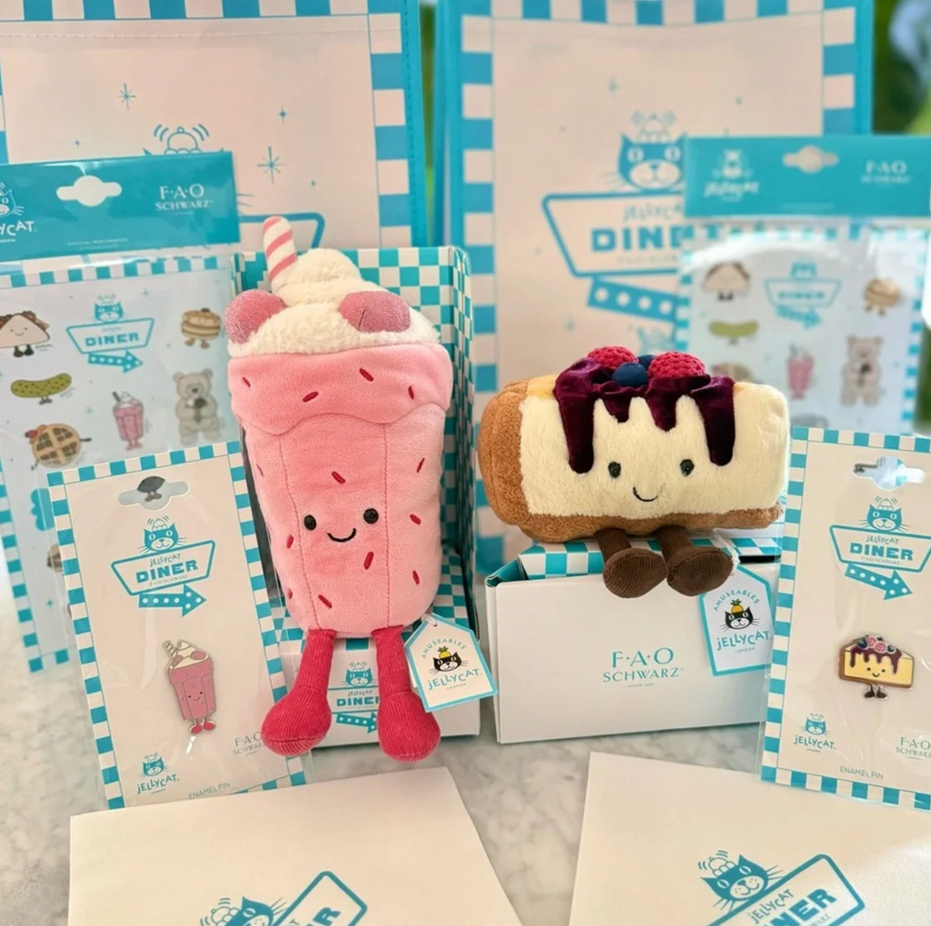 Jellycat Diner Milkshake Full Set