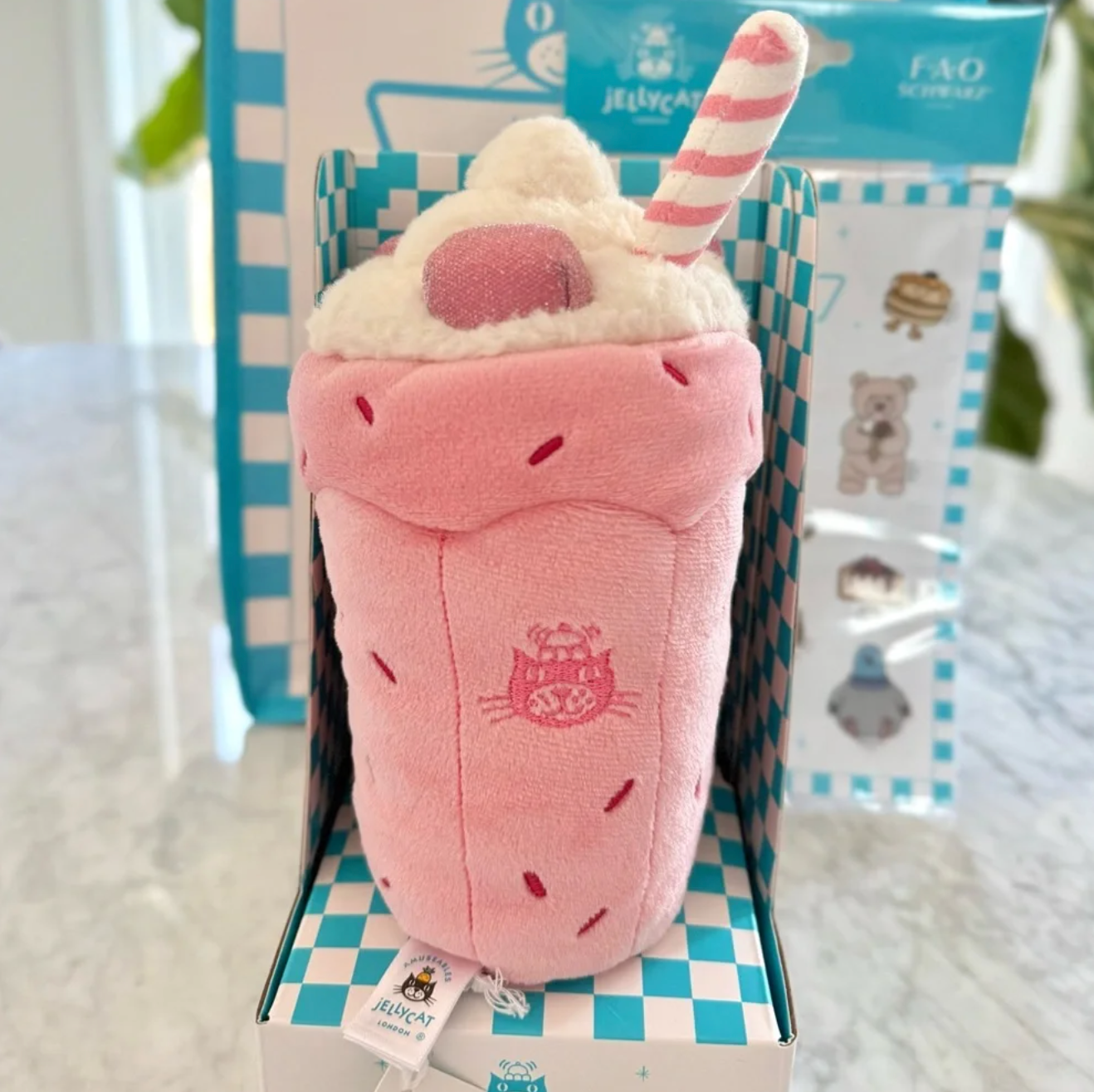 Jellycat Diner Milkshake Full Set