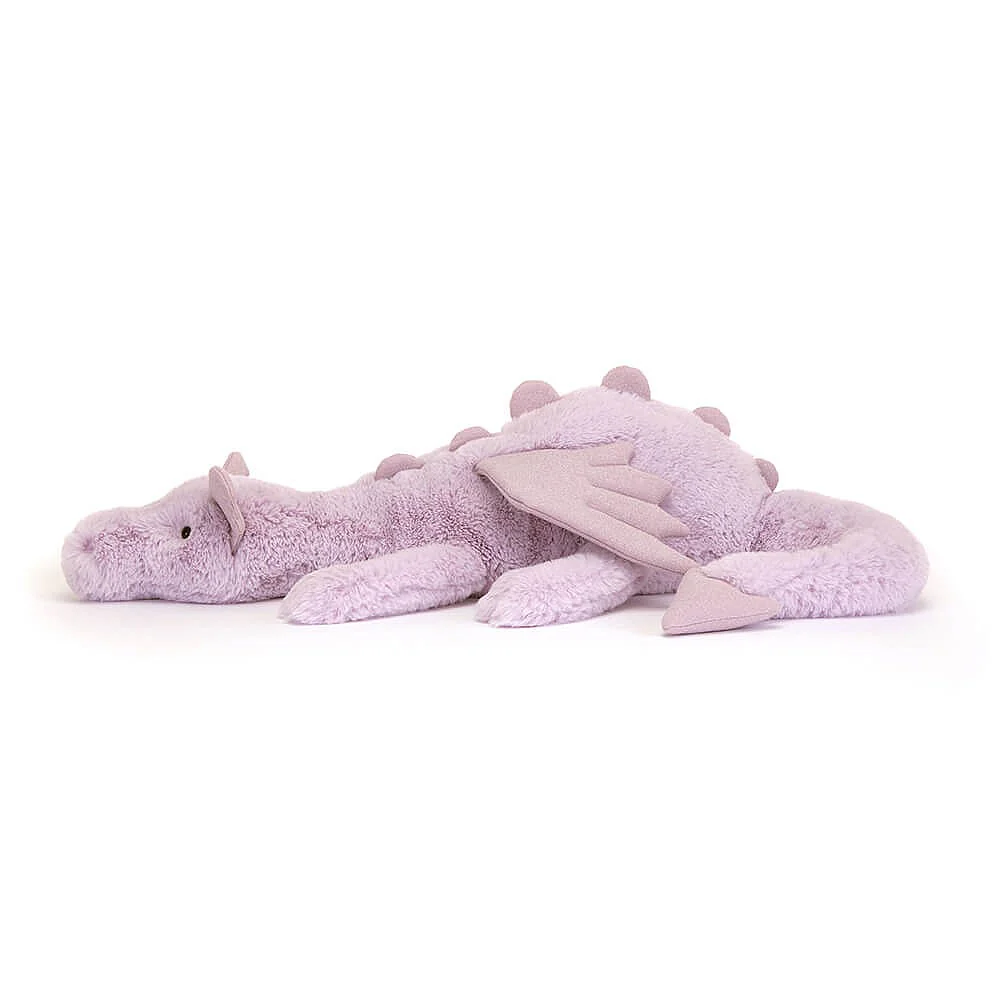 Jellycat   Plush Lavender Dragon 50cm